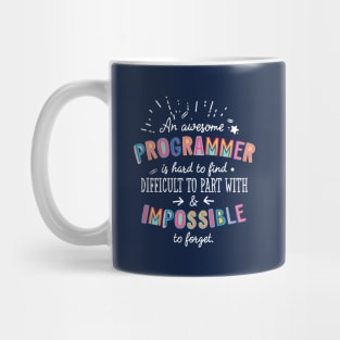 An awesome Programmer Gift Idea - Impossible to Forget Quote Mug